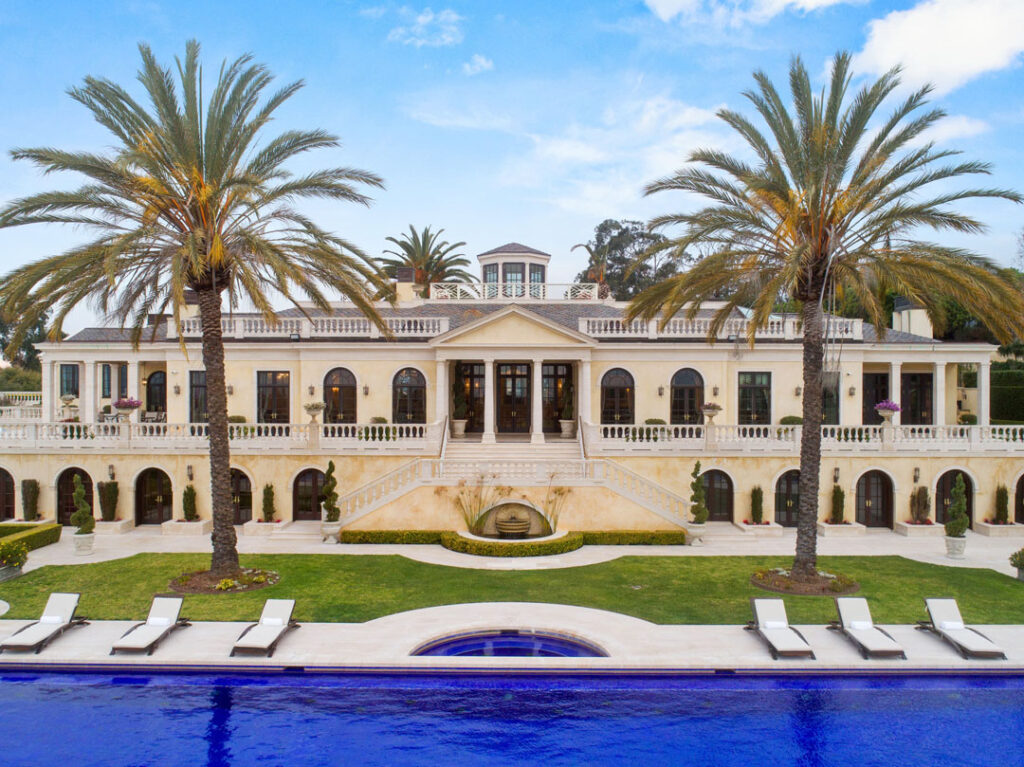 Pool Deck Bella Vista Estate Santa Barbara